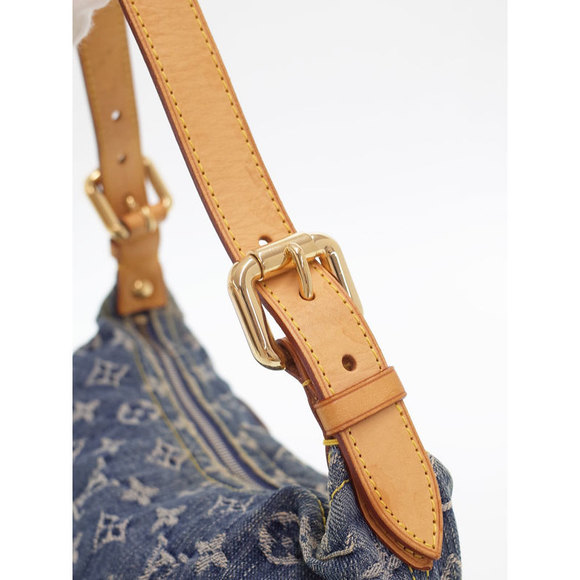 Louis Vuitton Monogram Denim Baggy PM Blue Yellow - Picture 5 of 9